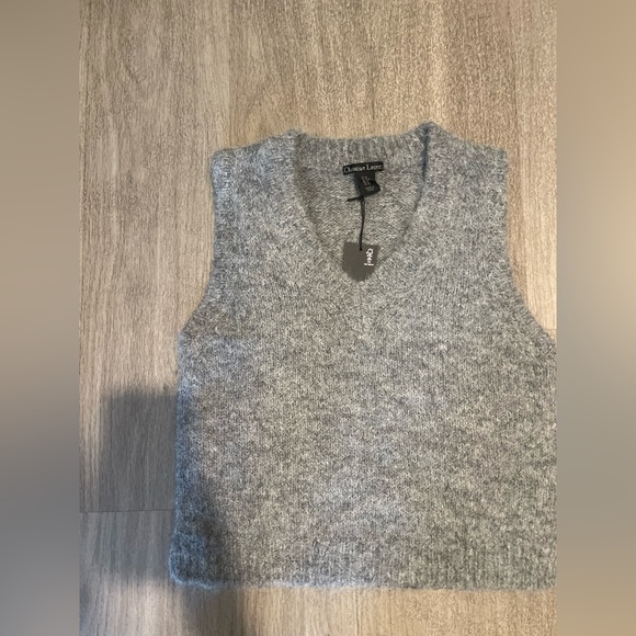 New Christian Lacroix Gray Sweater vest M - Picture 1 of 3